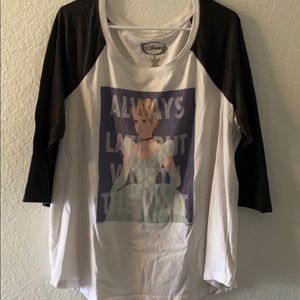 Disney Cinderella baseball tee